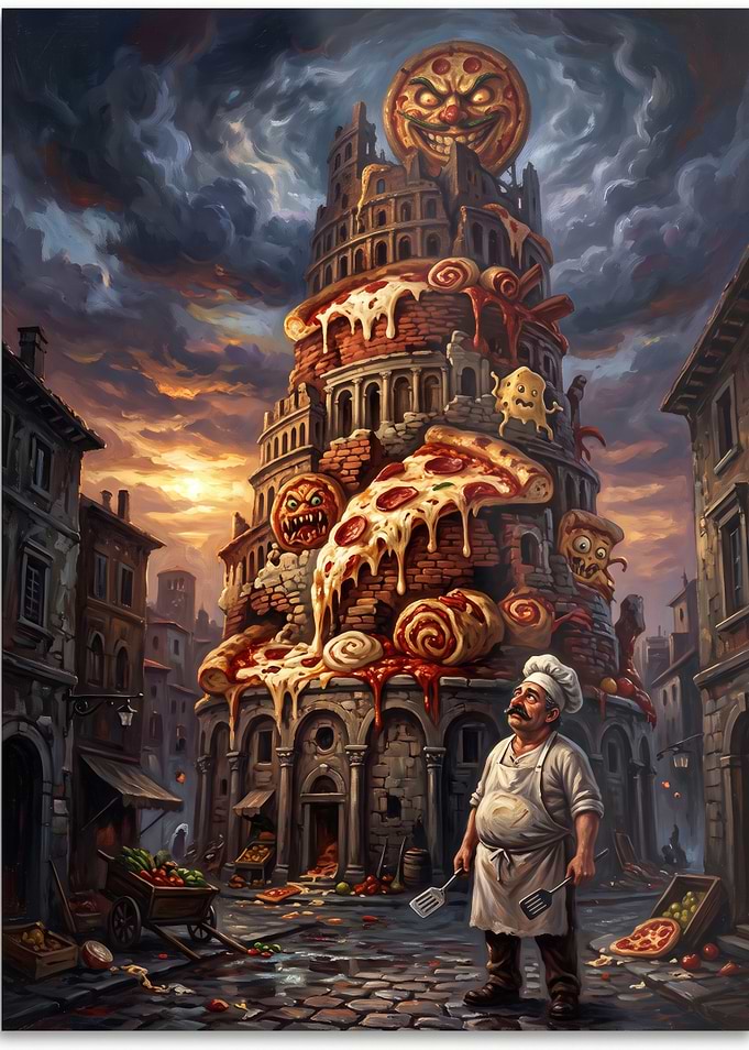 The Tower of Pizza Chef