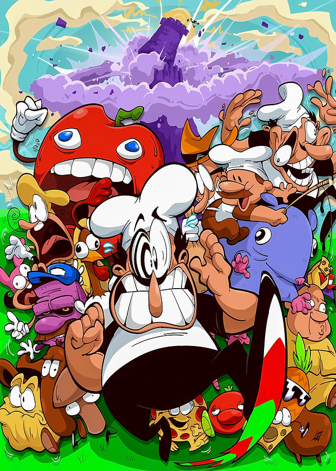 Pizza Tower Chaotic Character Ensemble
