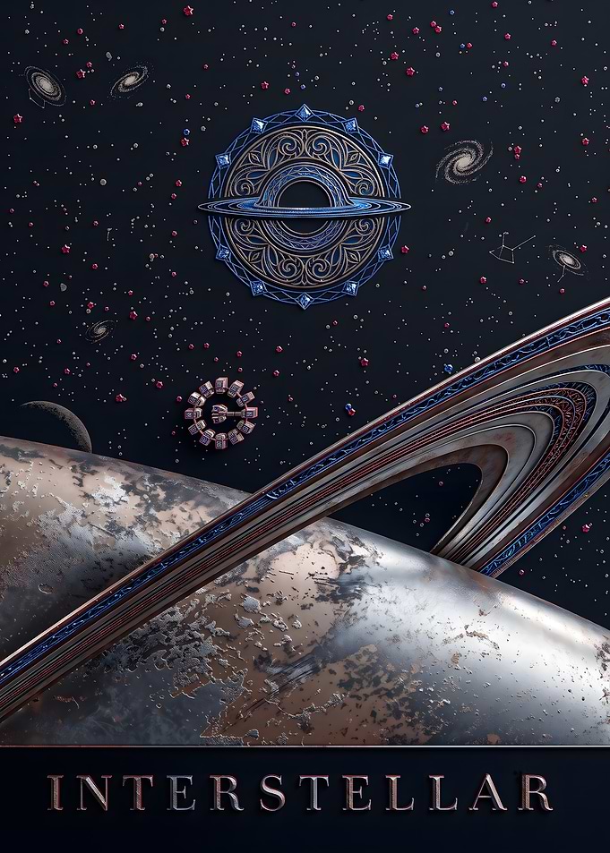 Interstellar Movie Poster Art
