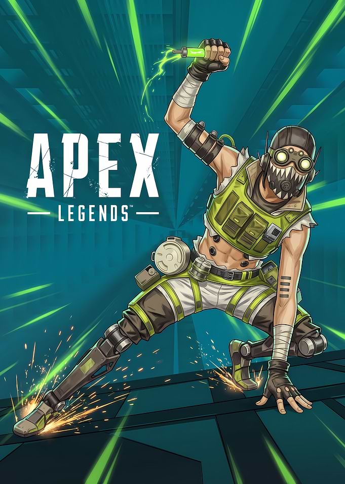 Apex Legends Octane Character Poster