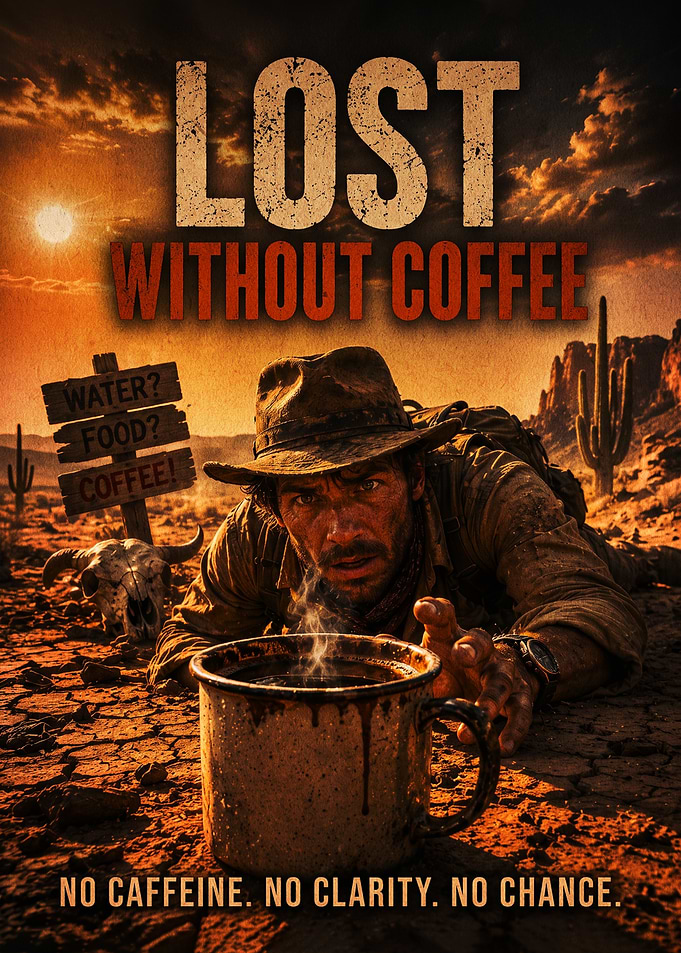 Lost Without Coffee Desert Explorer