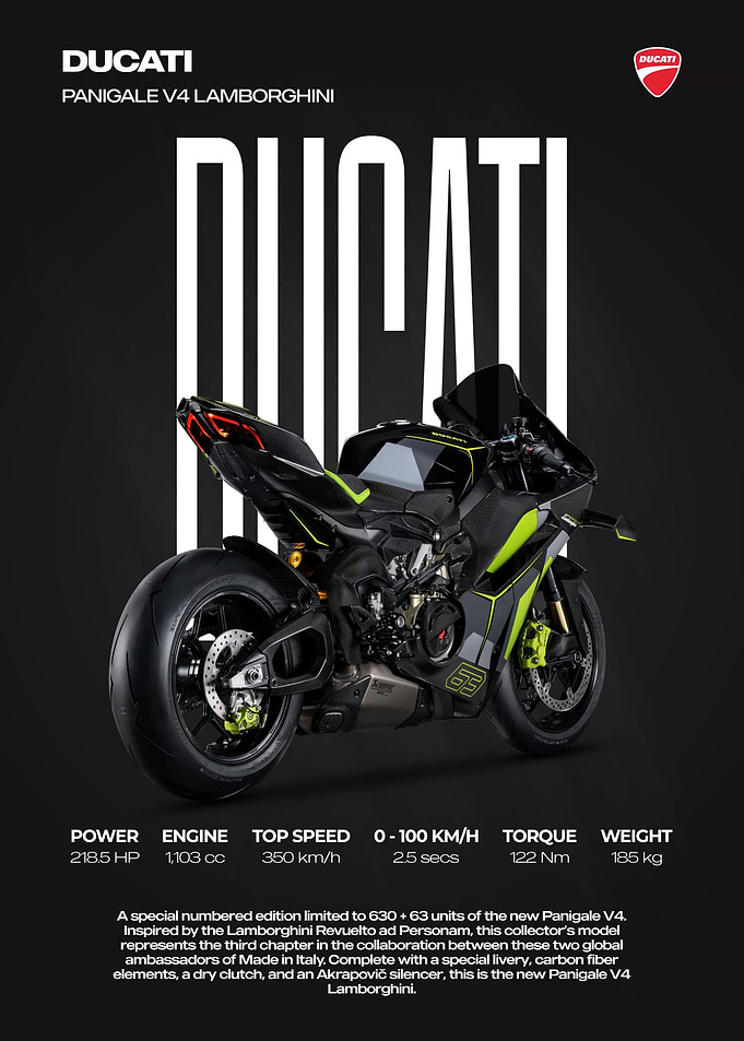 Ducati Panigale V4 Lamborghini Edition