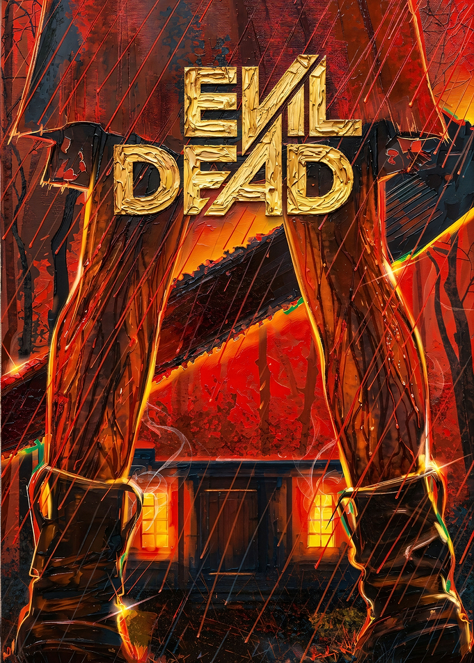 Evil Dead Horror Movie Poster Art