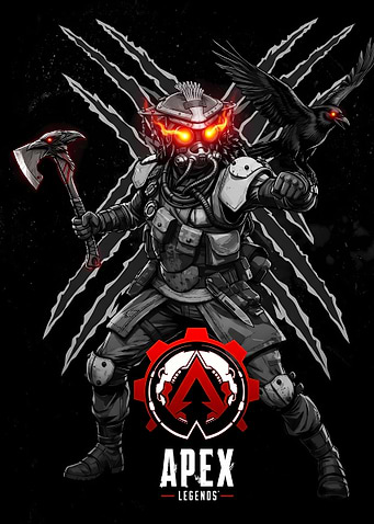 Bloodhound Apex Legends Character Poster