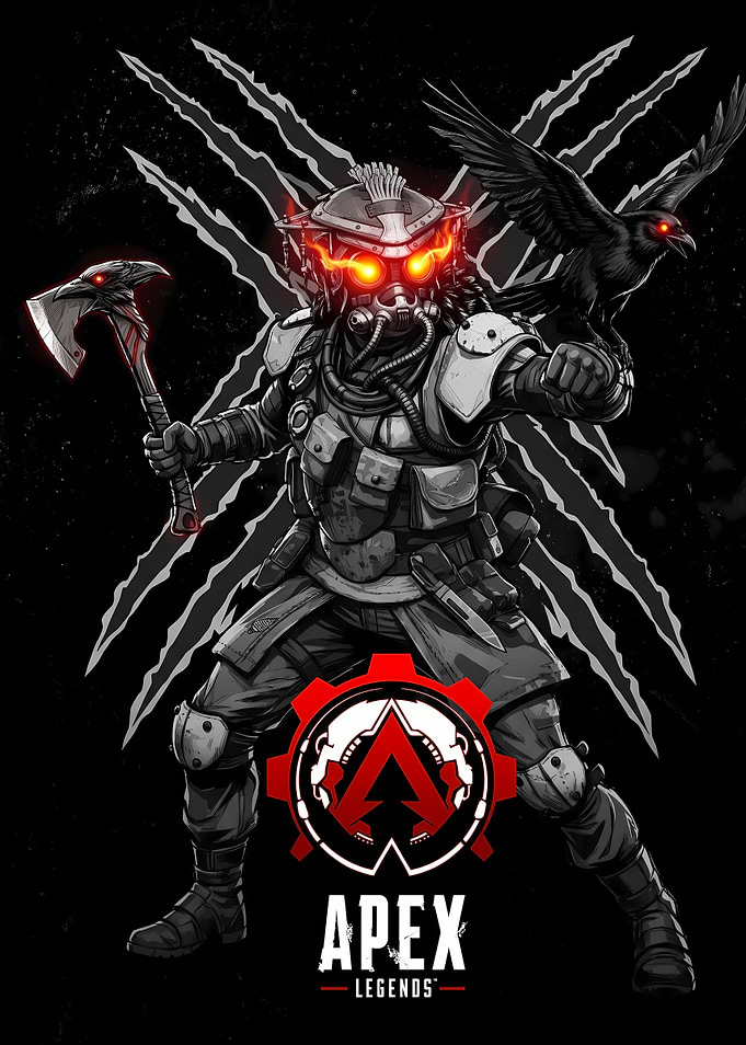Bloodhound Apex Legends Character Poster