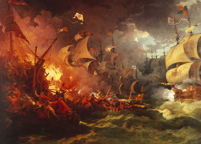 The Defeat of the Spanish Armada