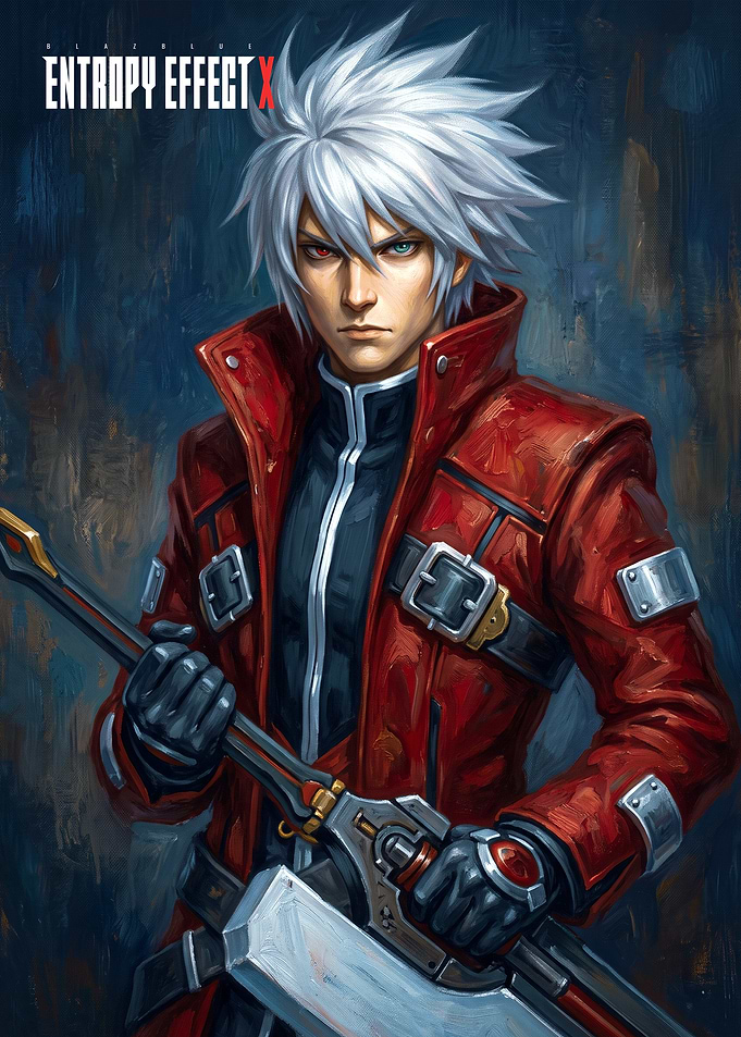 Ragna the Bloodedge Entropy Effect Portrait