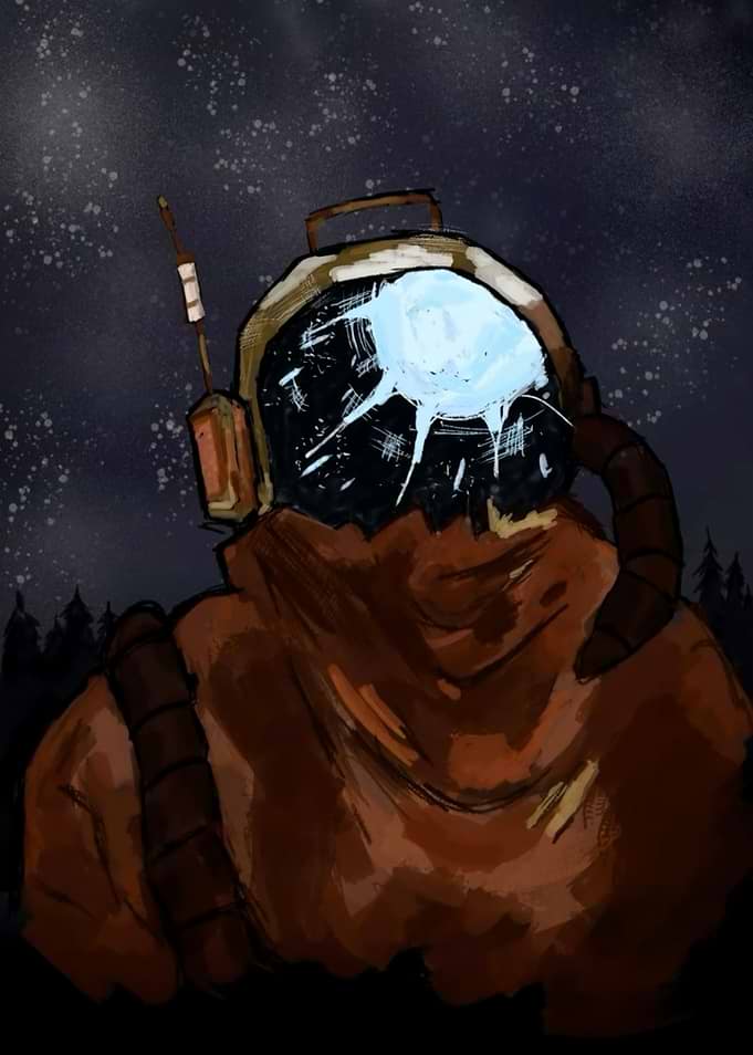 Among Us Impostor Space Suit Art