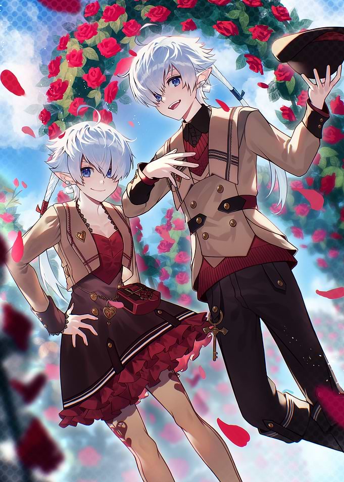 Final Fantasy XIV Alisaie and Alphinaud Leveilleur