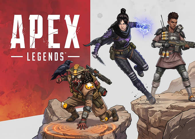 Apex Legends Character Promotional Art