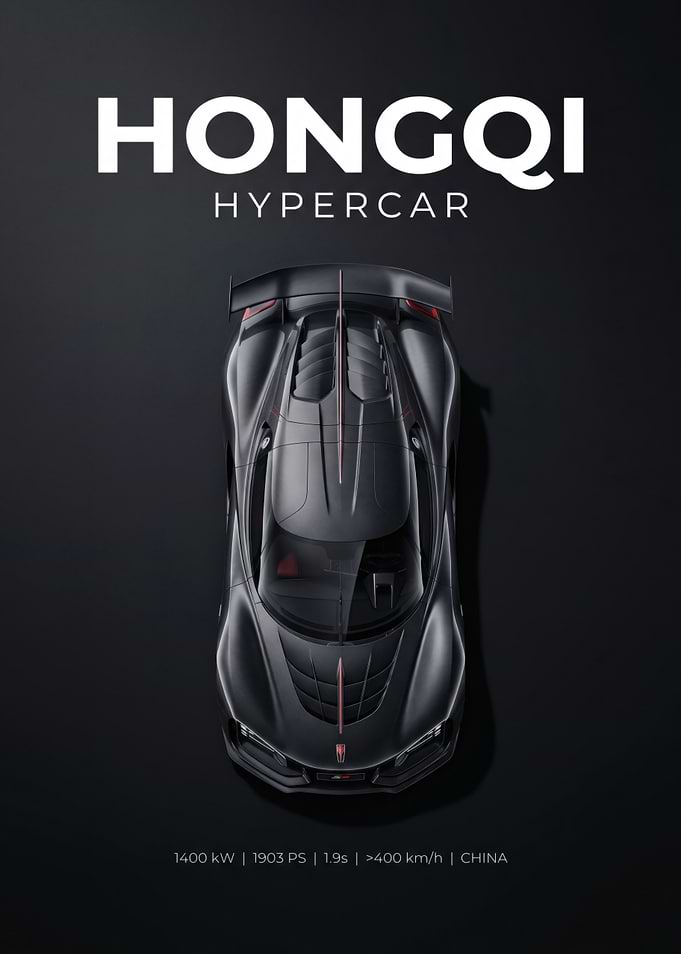 Hongqi Hypercar Promotional Poster