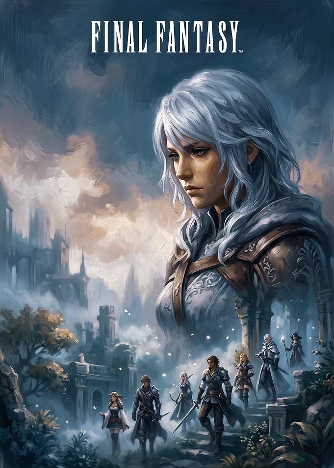 Final Fantasy Fantasy Adventure Poster