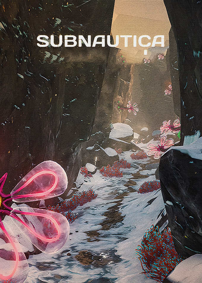 Subnautica Below Zero Snowy Landscape
