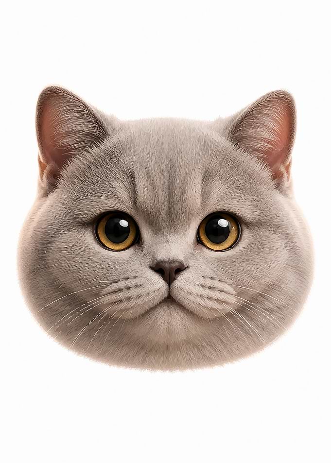 Portrait of a British Shorthair Cat