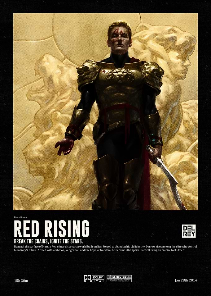Red Rising Darrow Book Poster