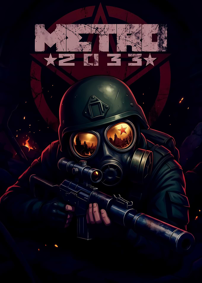 Metro 2033 Soldier Poster