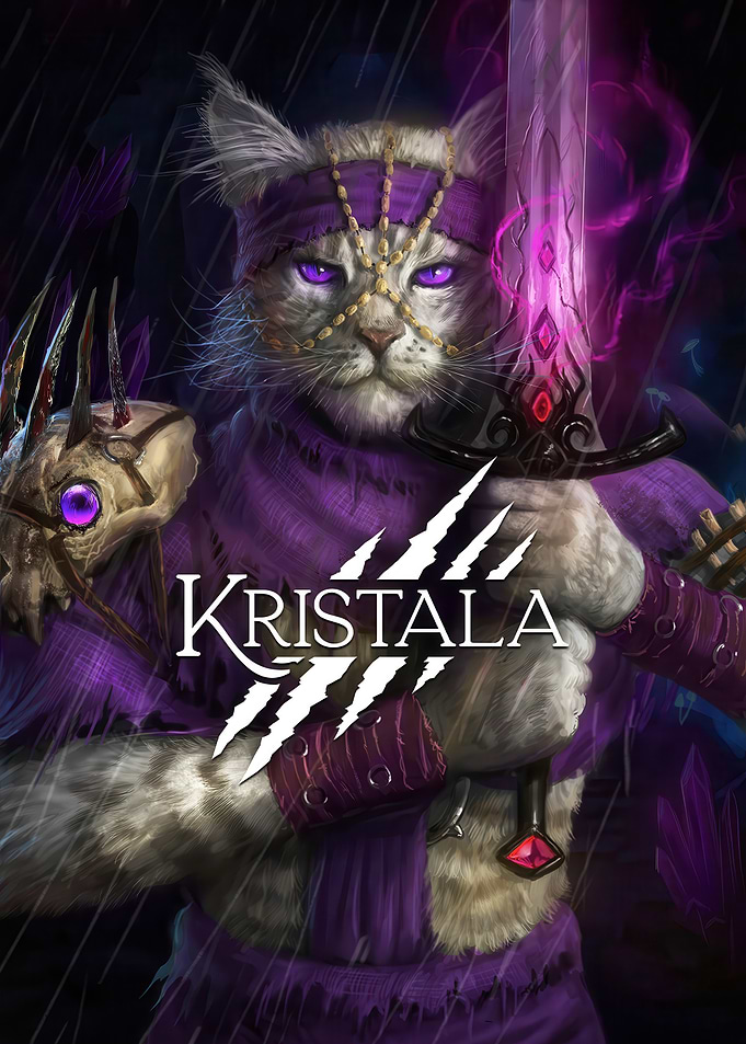 Kristala Fantasy Cat Warrior