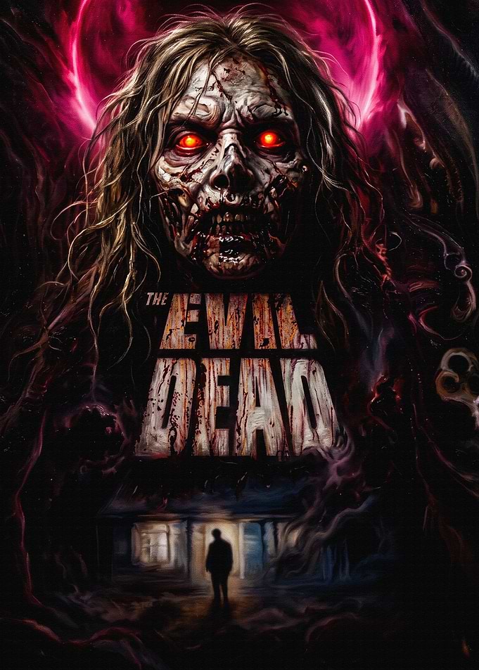 The Evil Dead Horror Movie Poster