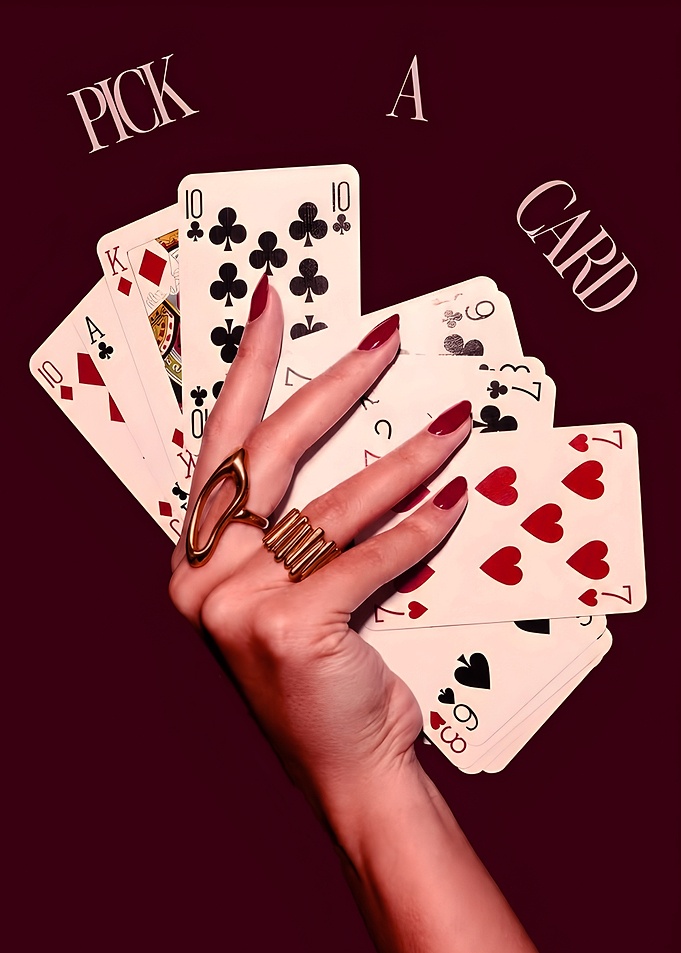 Hand Holding Playing Cards