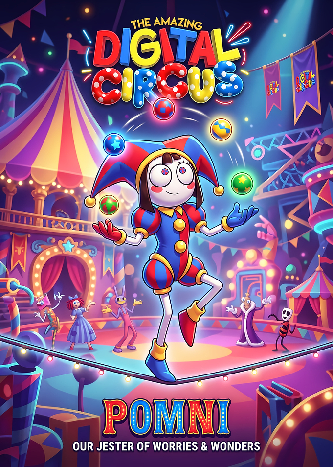 The Amazing Digital Circus Pomni Poster