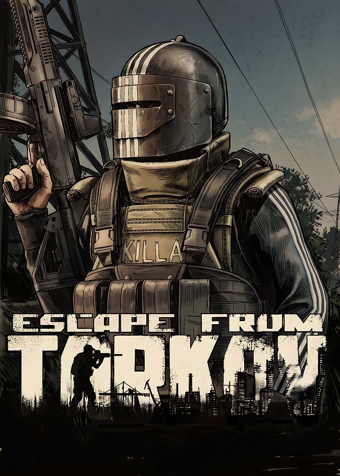 Escape From Tarkov Killa Poster