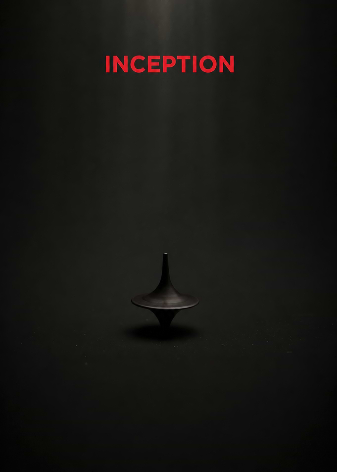 Inception Movie Poster Minimalist Totem