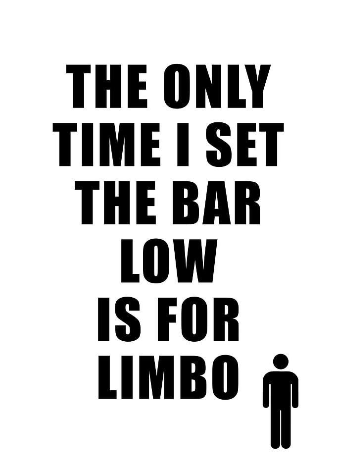 Limbo Humor Text Art