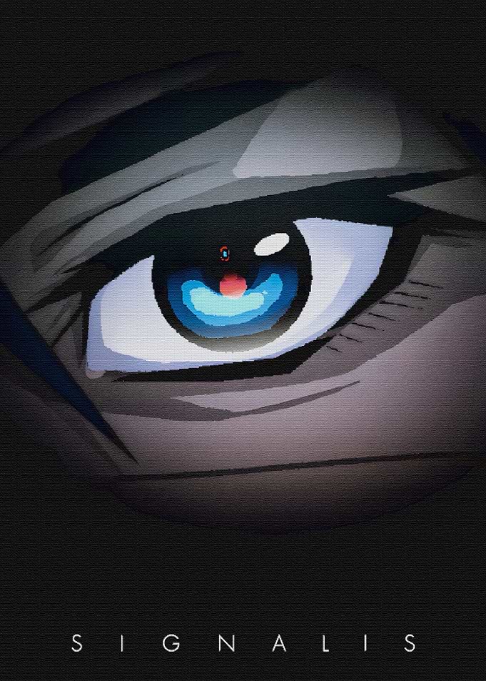 Signalis Game Eye Poster
