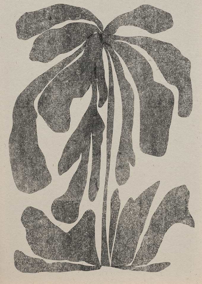 Minimalist Abstract Botanical Print