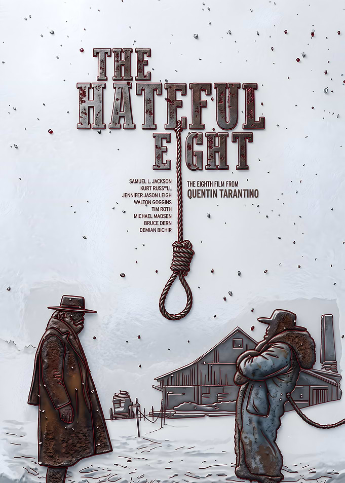 The Hateful Eight Movie Poster