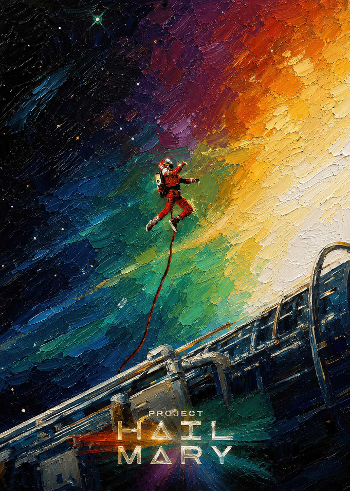 Project Hail Mary Space Art