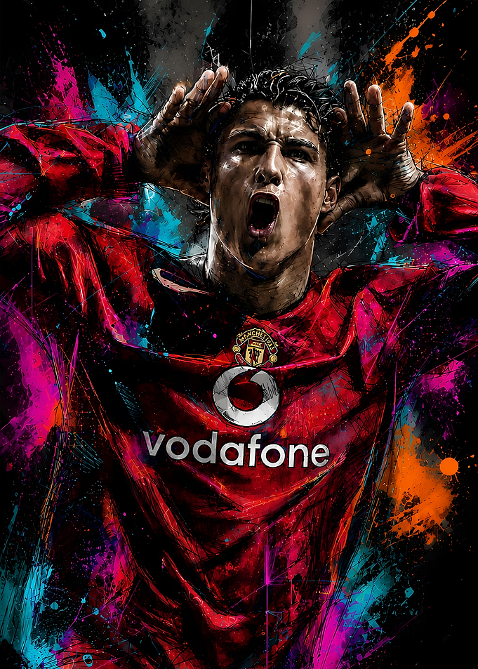 Cristiano Ronaldo Artistic Portrait