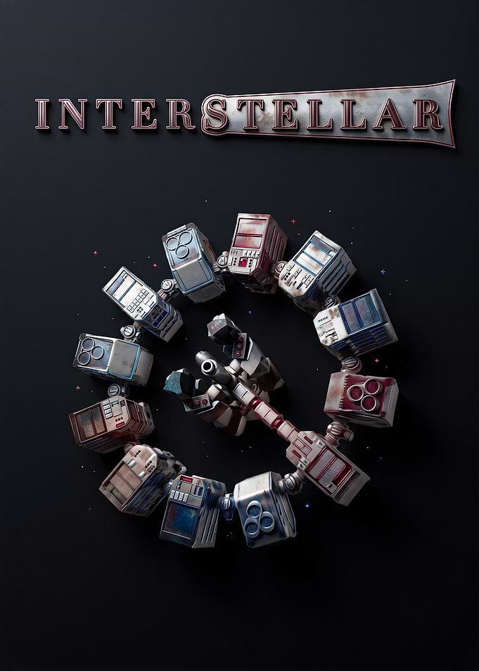 Interstellar Endurance Spacecraft Poster