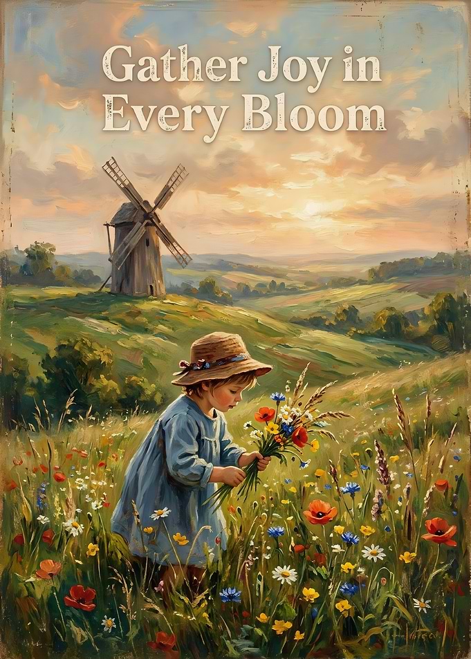 Gather Joy in Every Bloom