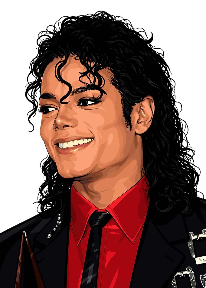 Michael Jackson Digital Portrait