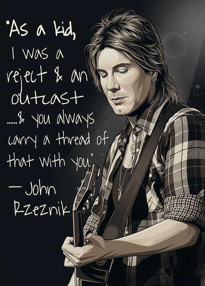 John Rzeznik Inspirational Quote Poster