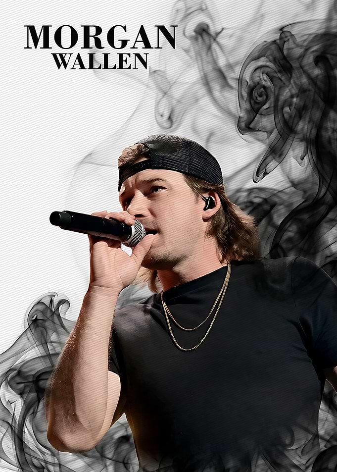 Morgan Wallen Concert Poster