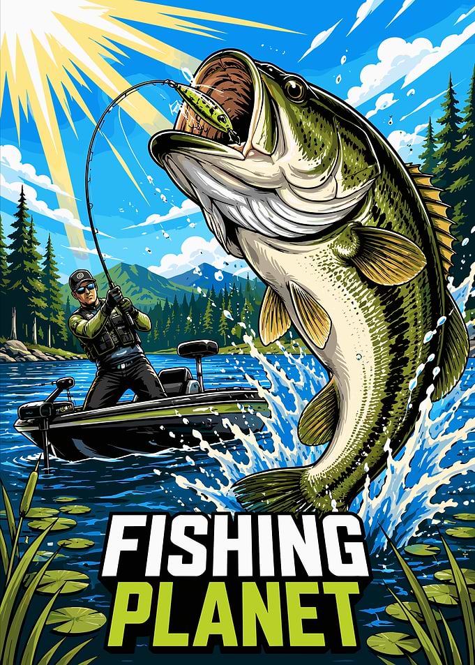 Fishing Planet Game Poster