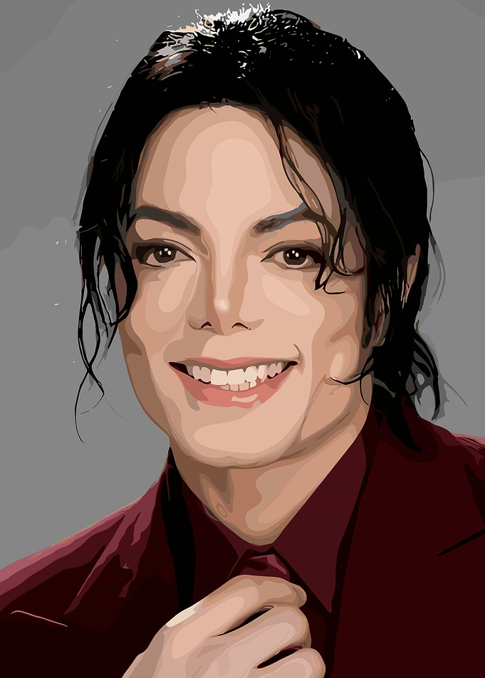 Michael Jackson Digital Portrait