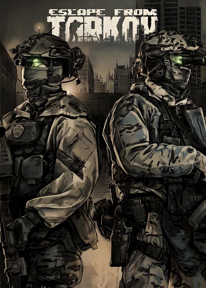 Escape From Tarkov Soldiers Illustration