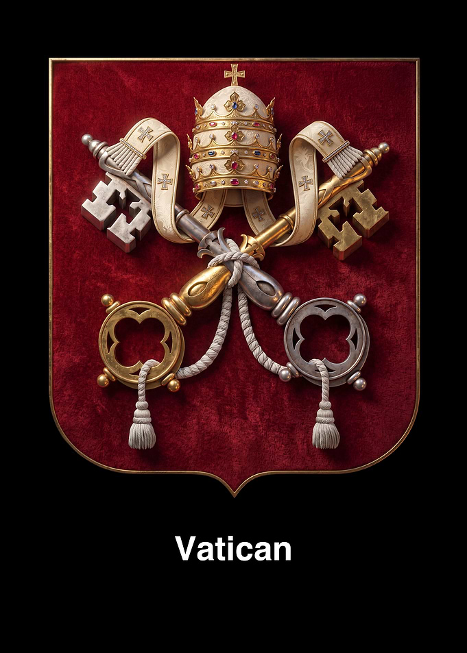 Vatican Coat of Arms Emblem
