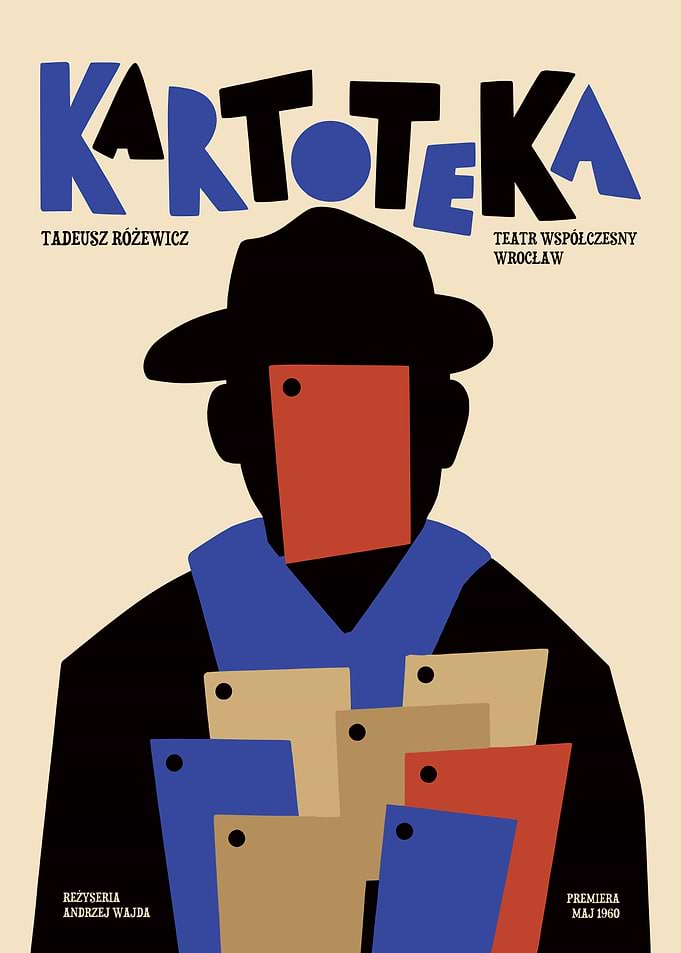 Kartoteka Polish Theater Poster