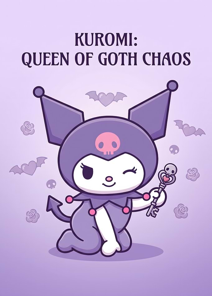 Kuromi Queen of Goth Chaos