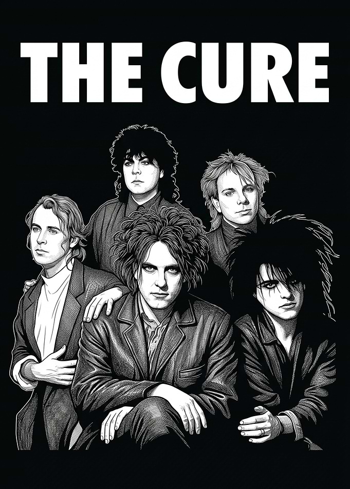 The Cure Band Portrait