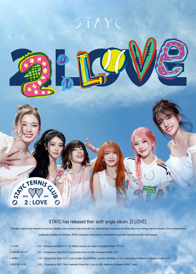 STAYC 2:LOVE Album Promotional Poster