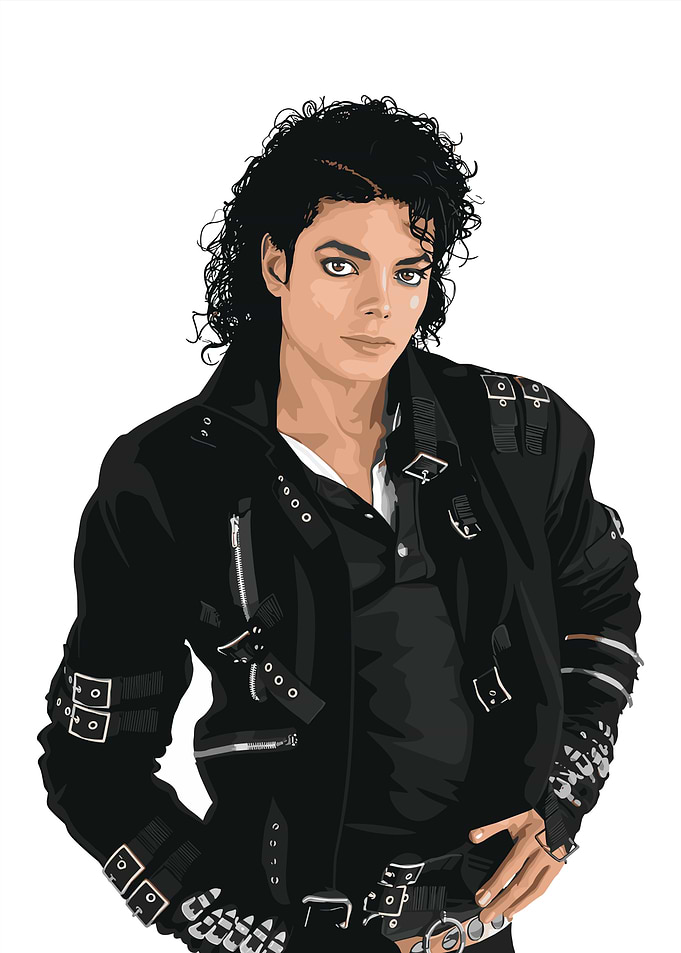 Michael Jackson Digital Portrait