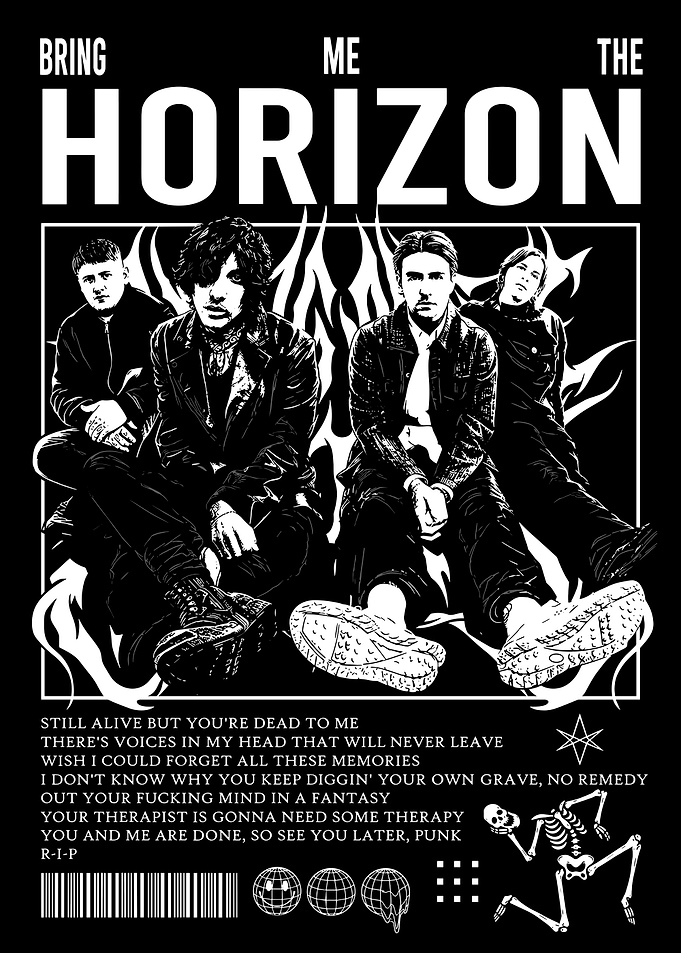 Bring Me The Horizon Band Poster