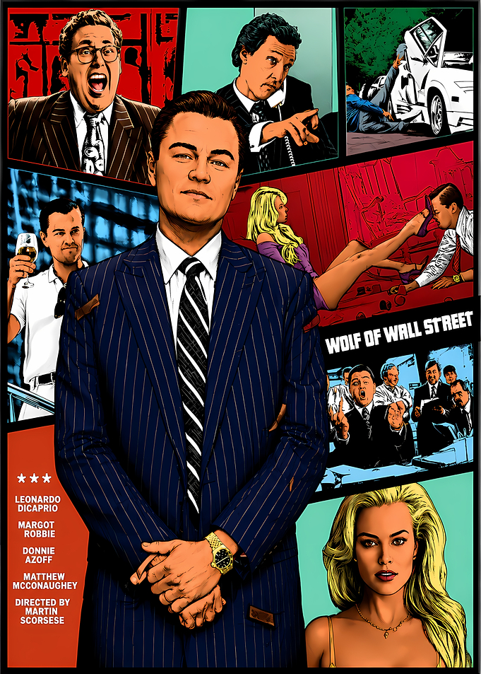 The Wolf of Wall Street Poster