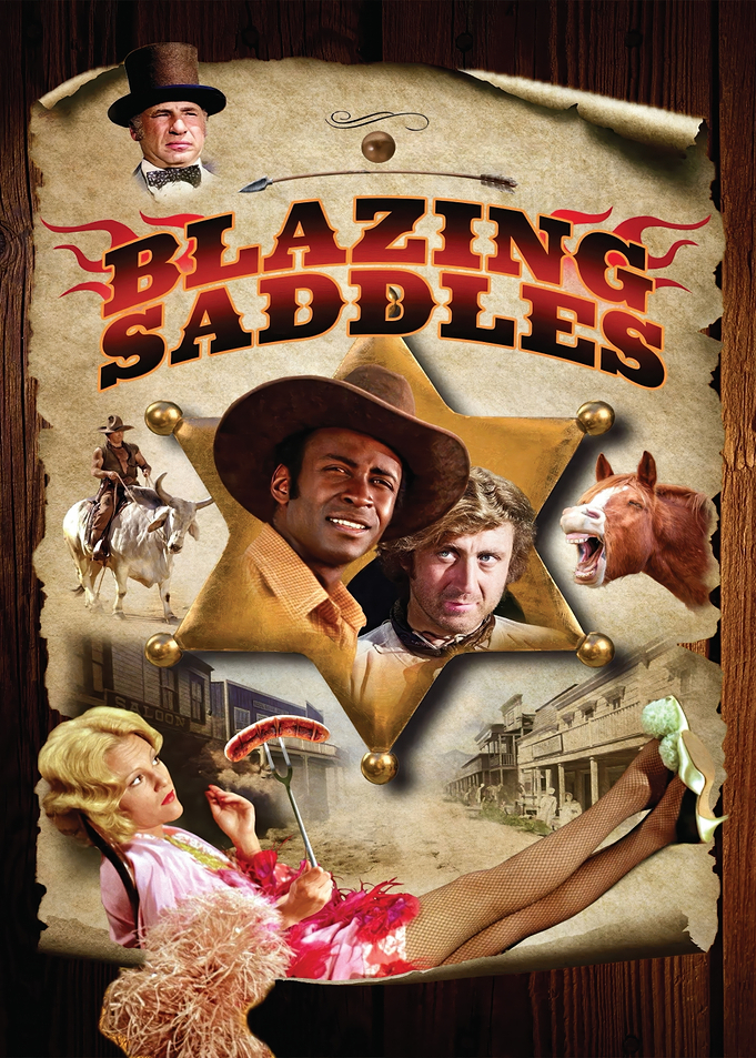 Blazing Saddles Movie Poster