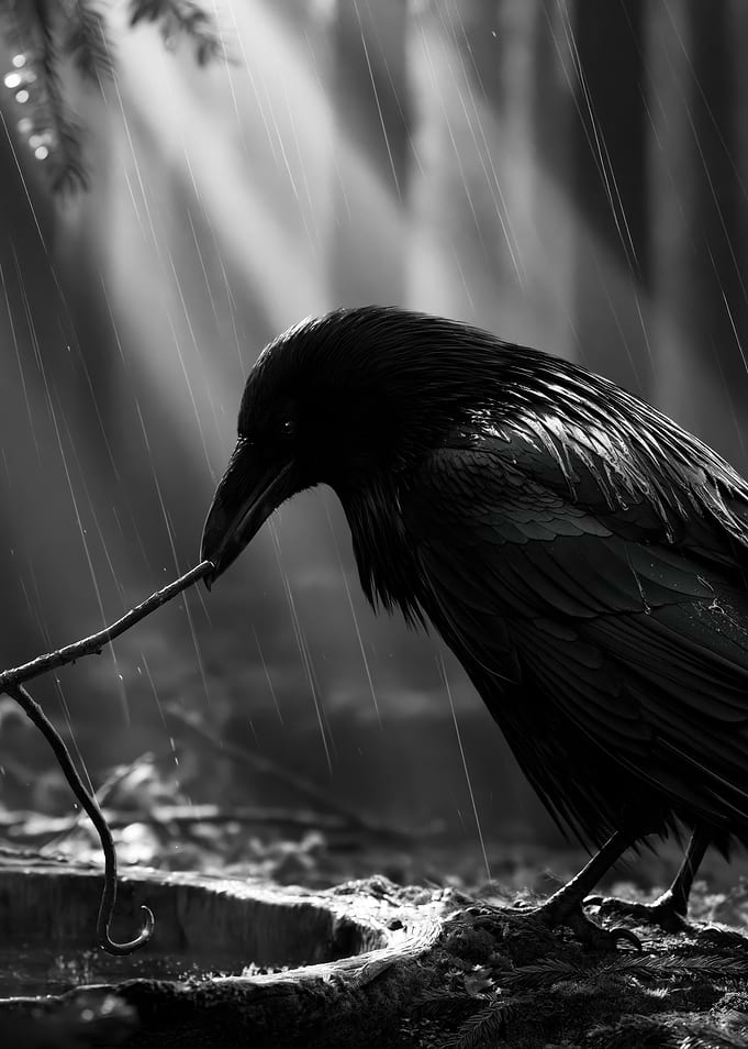 Raven in the Rain